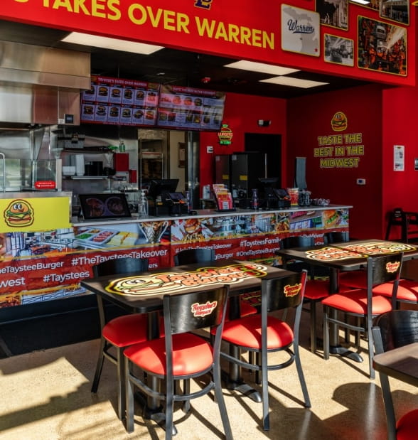 Franchise with Taystee’s Burgers