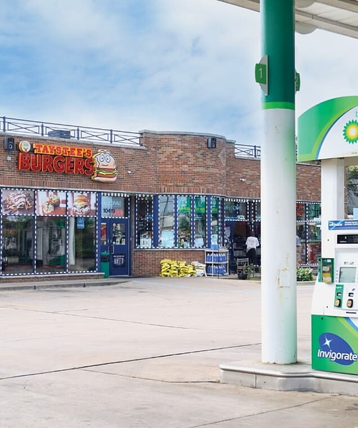 The Signature Burger Joint in a Gas Station